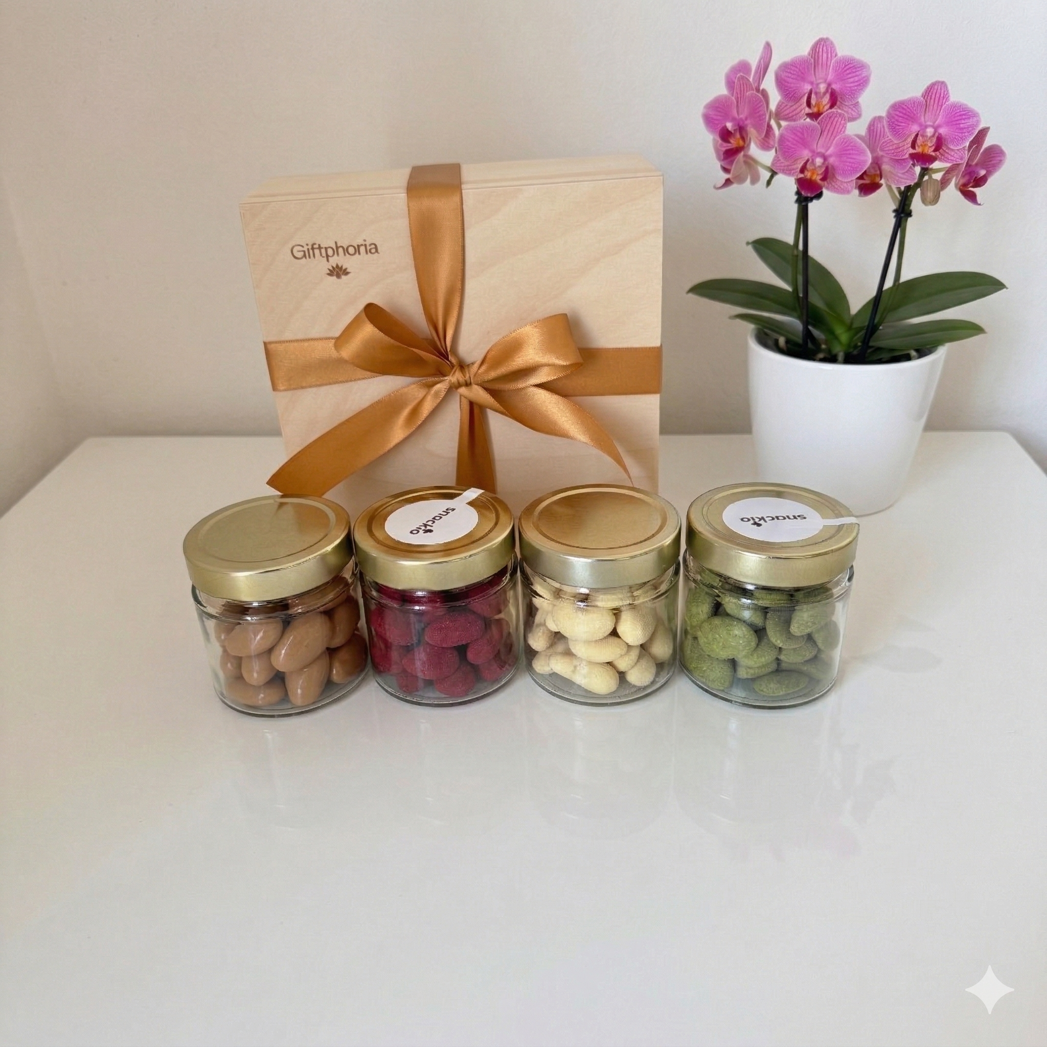 Golden Snack Collection – Mango & Raspberry