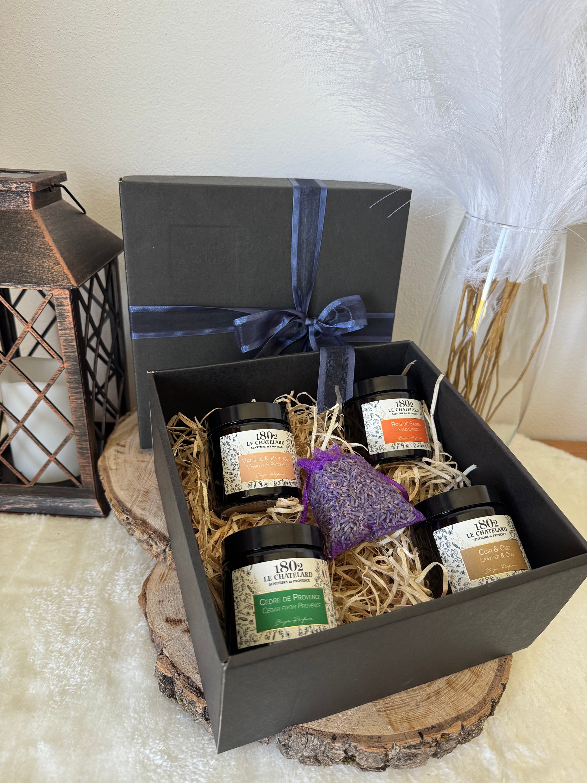 Dárkový box – Luxusní set vonných svíček pro muže