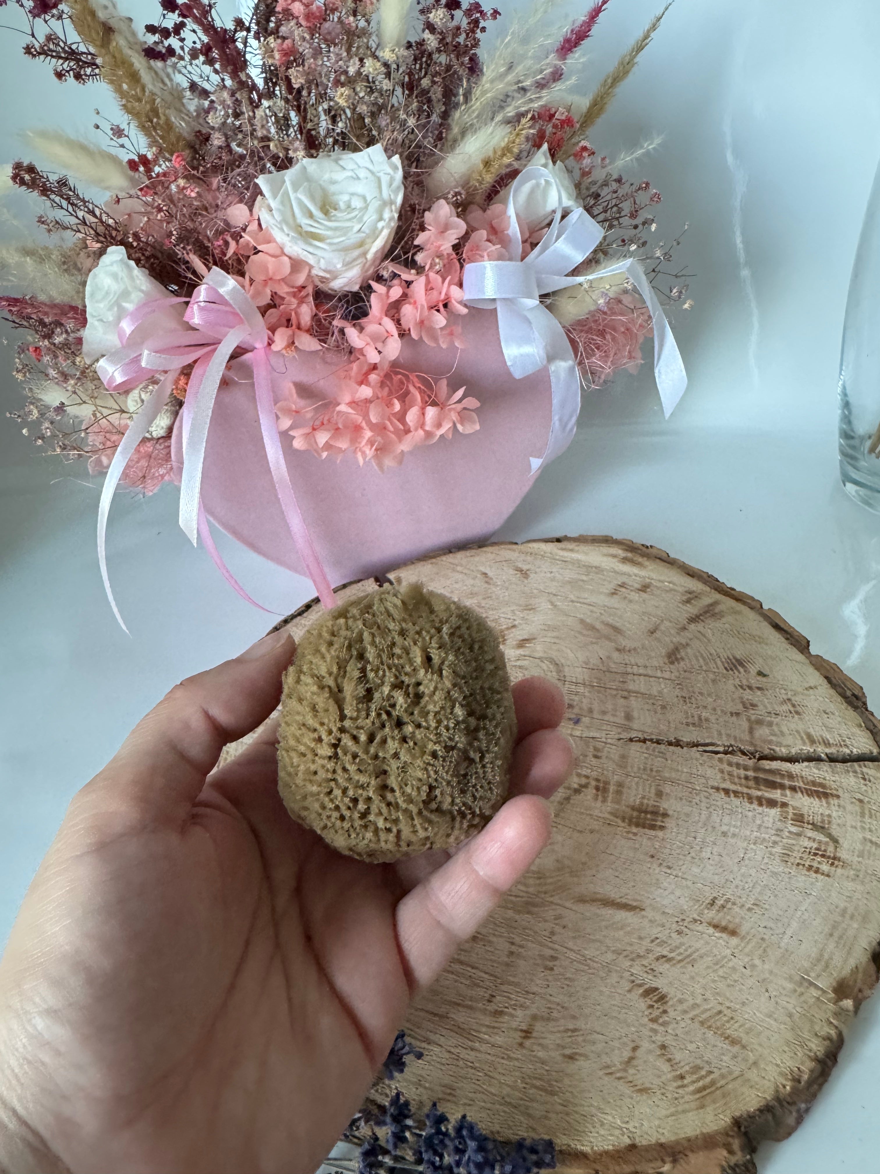 Minerální mořská houbička