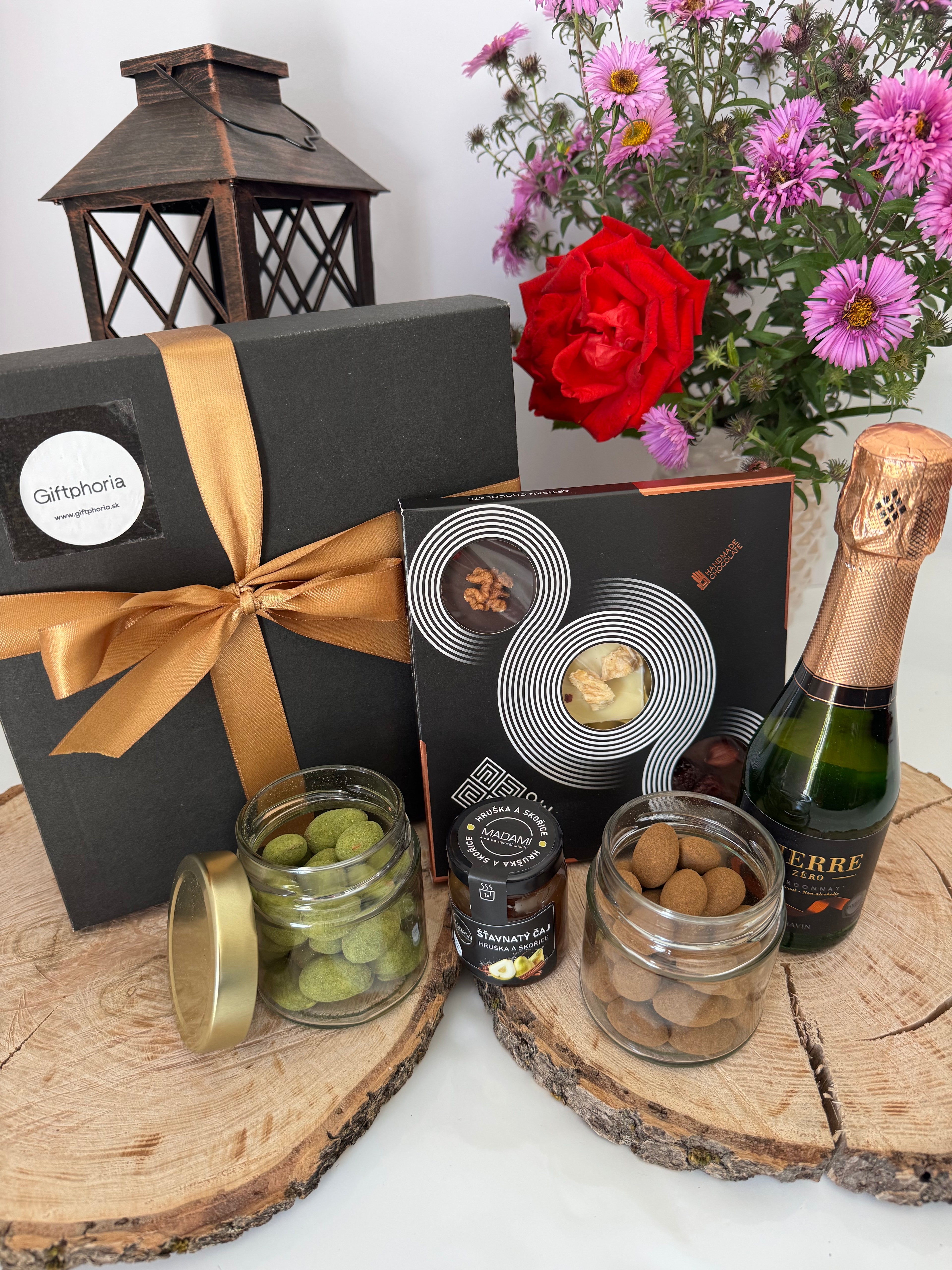 Dárkový box - Čokoláda a Oříšky