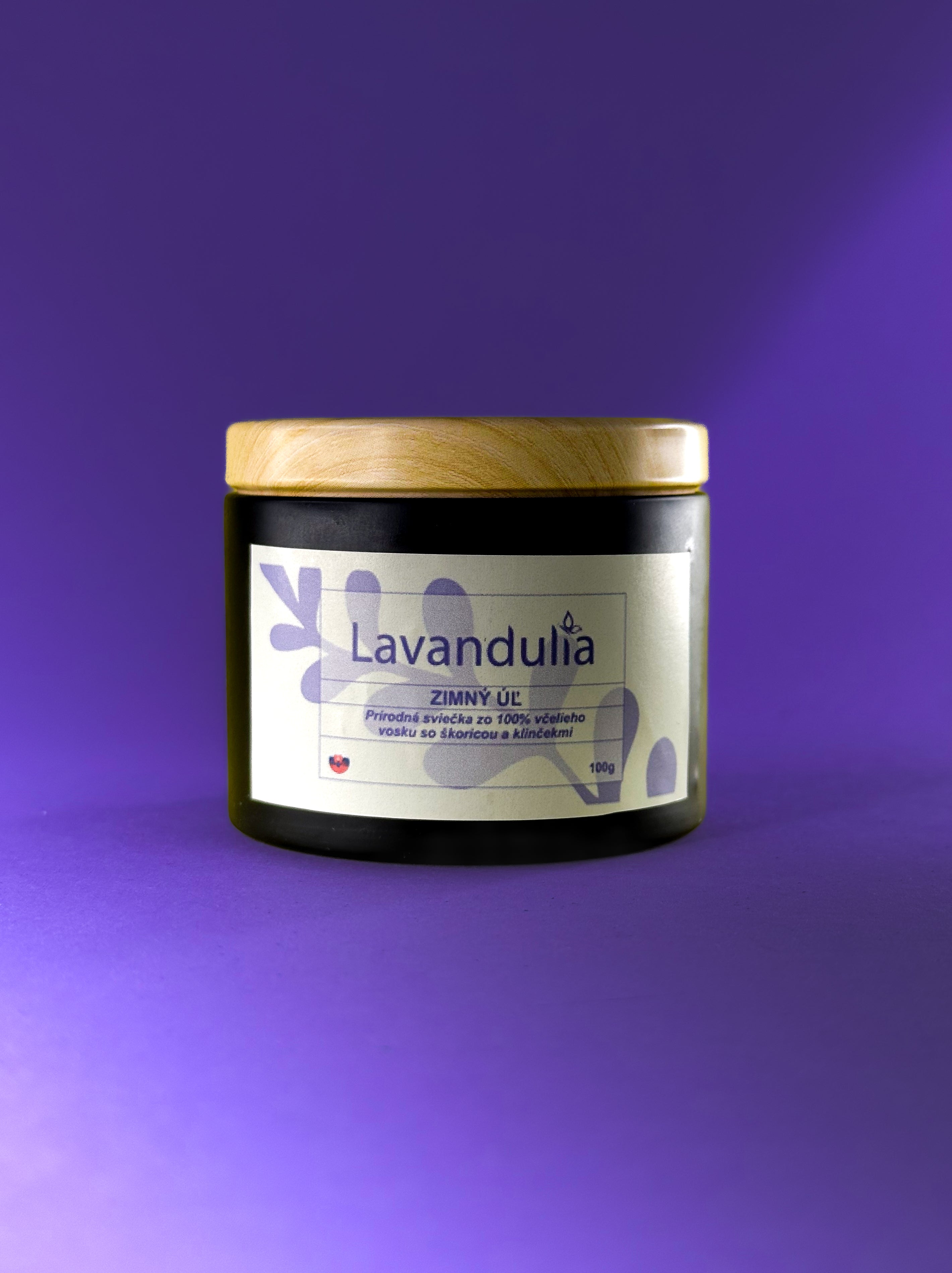 Zimní úl - přírodní svíčka ze 100% včelího vosku